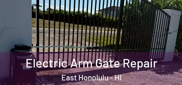 Electric Arm Gate Repair East Honolulu - HI