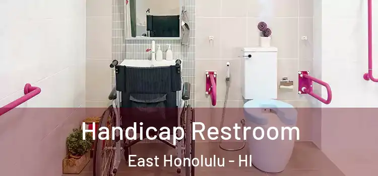 Handicap Restroom East Honolulu - HI