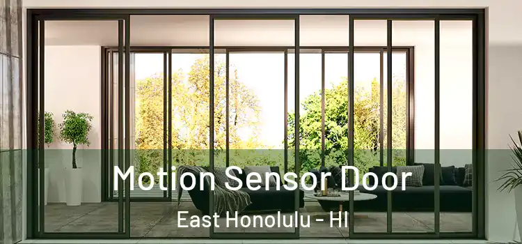 Motion Sensor Door East Honolulu - HI